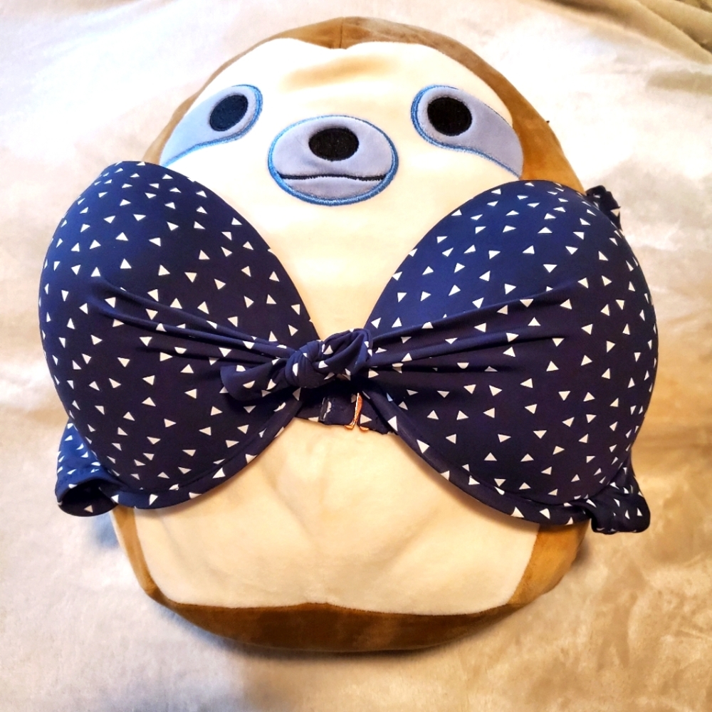Everyday Sunday padded bikini top with bow